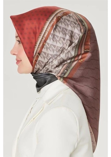 Nostalji Tivil İpek 8519 - 30 Turuncu Karışık Desen fiyatları