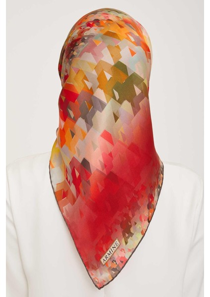 Nostalji Sura İpek 9043 - 04 Kırmızı Karışık Desen fırsatları