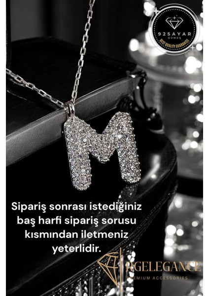 925 Ayar Gerçek Gümüş Isim Baş Harfli Sevgiliye Hediye Isim Harf Yazılı Sevgililer Günü Hediyesi Evlilik Yıldönümü Hediyesi Doğum Günü Hediyesi Kız Arkadaşa Hediye Kadın Gümüş Kolye fırsatları