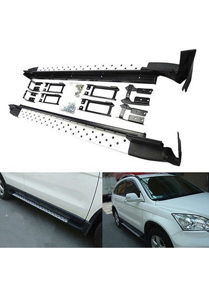 Honda Crv Uyumlu 2007-2012 Yan Basamak Koruma Side Step Bmw Style