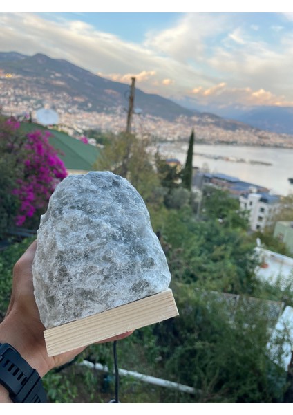 Tuz Lamba Doğal Taş Görünüm Lambası Model 2-3 kg