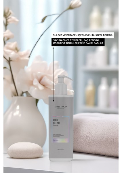 Pure Blend – Sülfatsız ve Doğal Saç Bakım Seti modelleri