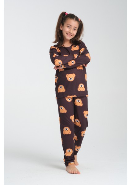 Çocuk Pijama Takımı Renkli Desenli fiyatları