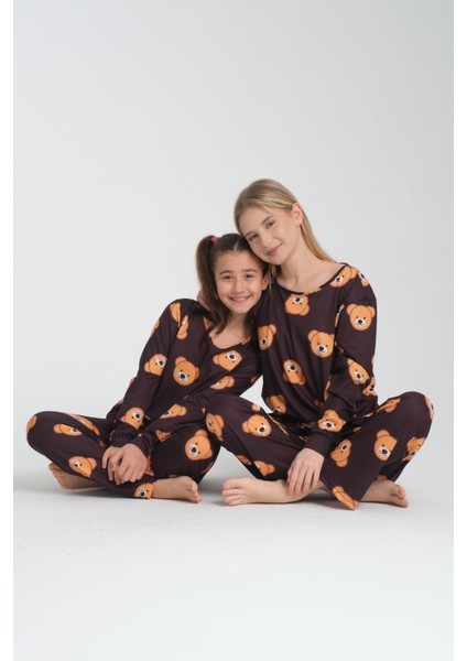 Çocuk Pijama Takımı Renkli Desenli modelleri