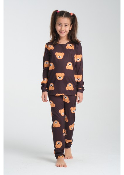 Çocuk Pijama Takımı Renkli Desenli indirimleri