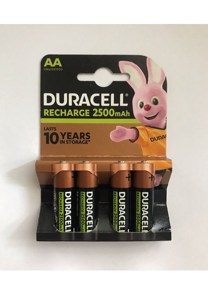 Şarj Edilebilir Kalem 4'lü Pil RECHARGE 2500mAh