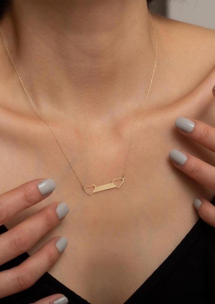 14 Ayar Altın Kalpten Kalbe Kolye fırsatları