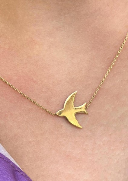 Altın Martı Plaka Kolye modelleri