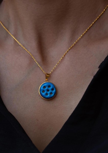 14 Ayar Altın Süryani Kolye Çok Gözlü fiyatları