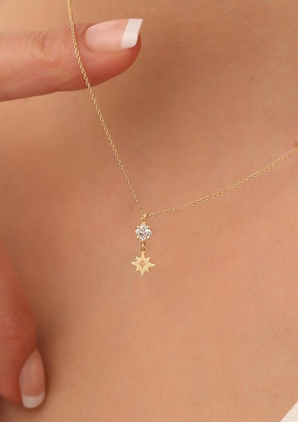 14 Ayar Altın Orion Yıldız Kolye fiyatları