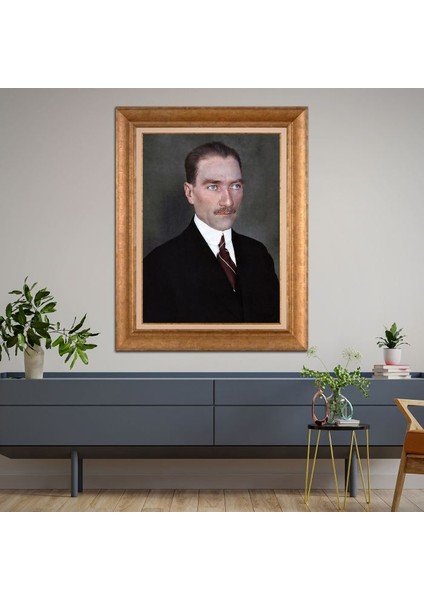 Altın Çerçeveli Paspartulu Tablo RF3276