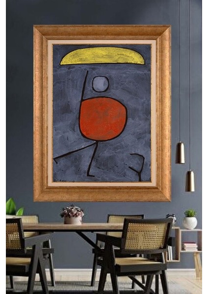 Altın Çerçeveli Paspartulu Tablo RF4593