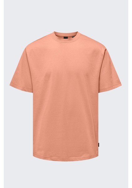 Onsfred Lıfe Rlx Ss Tee Noos Erkek Turuncu T-Shirt - 22022532