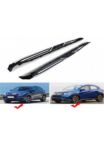Honda Hrv Uyumlu 2015 Sonrası Yan Basamak Square Style