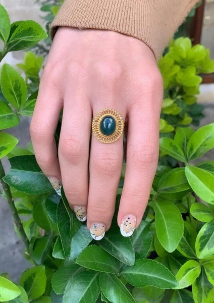 14 Ayar Altın Venüs Zümrüt Yüzük fiyatları