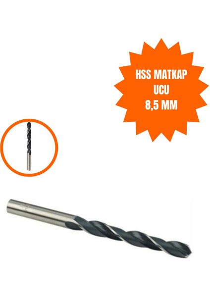 Bay Tec Hss 8,5mm Matkap Ucu (Hilti Ucu)
