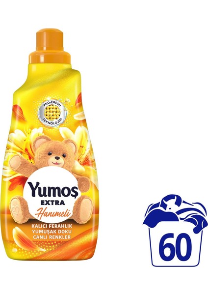 Çamaşır Yumuşatıcısı Extra Konsantre Hanımeli 1440 ml