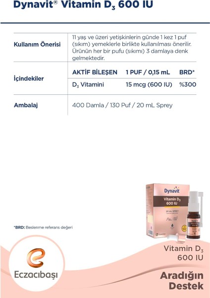 Vitamin D3 600 Iu
