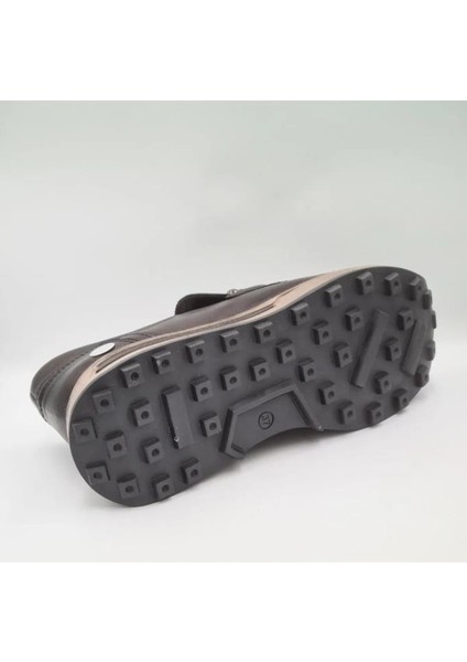 D24KA-3260 Kaymaz Tokalı Loafer Deri Kadın Ayakkabı