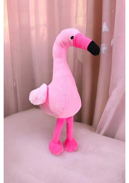 Pembe Flamingo 40 cm Peluş Oyuncak ve Uyku Arkadaşı