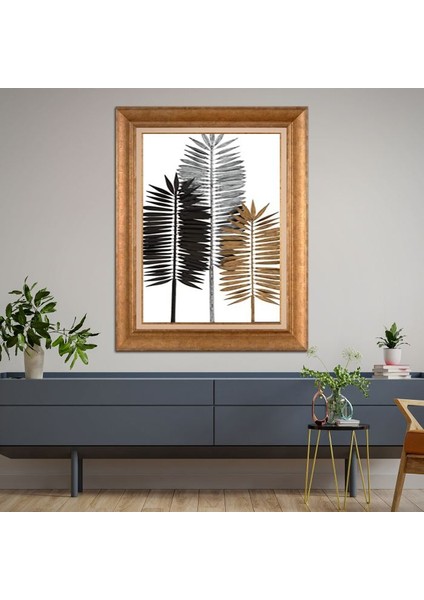 Altın Çerçeveli Paspartulu Tablo RF1831