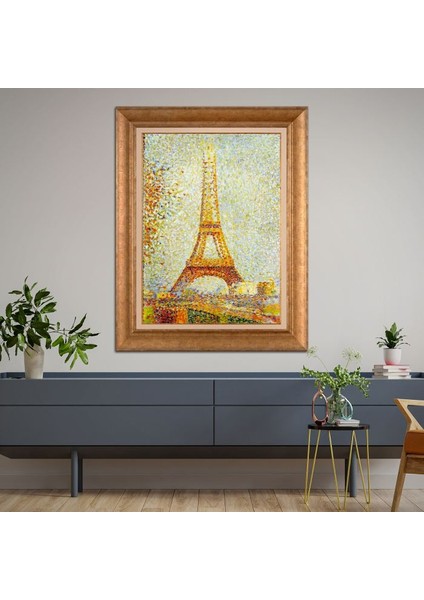 Altın Çerçeveli Paspartulu Tablo RF2505