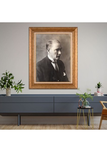 Altın Çerçeveli Paspartulu Tablo RF3593