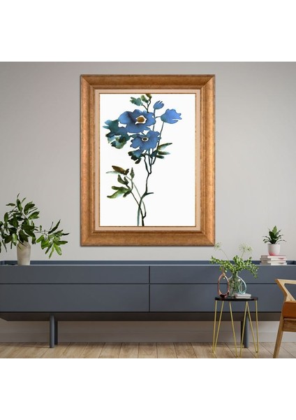 Altın Çerçeveli Paspartulu Tablo RF2060