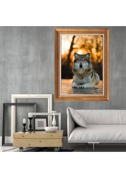 Altın Çerçeveli Paspartulu Tablo RF2994