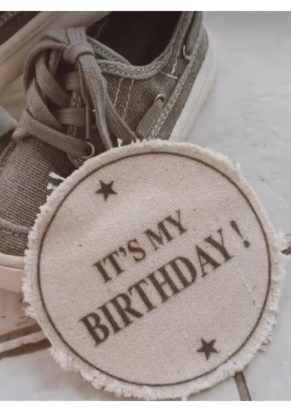 Iskandinav Doğum Günü Arması / Yakalık - It’s My Birthday