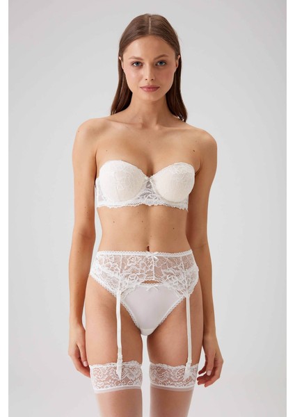 Pierre Cardin 4791 Sütyen Slip Jartiyer Takım
