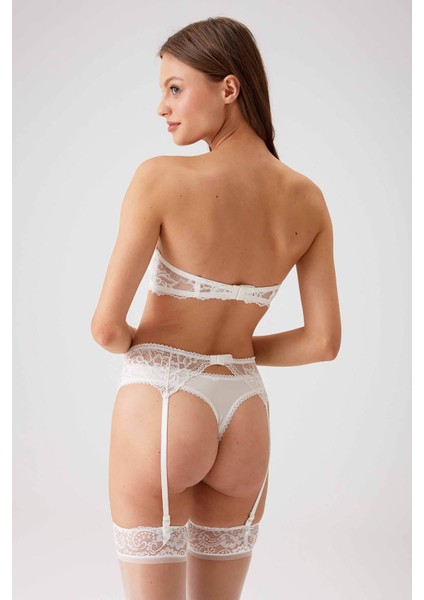 Pierre Cardin 4791 Sütyen Slip Jartiyer Takım
