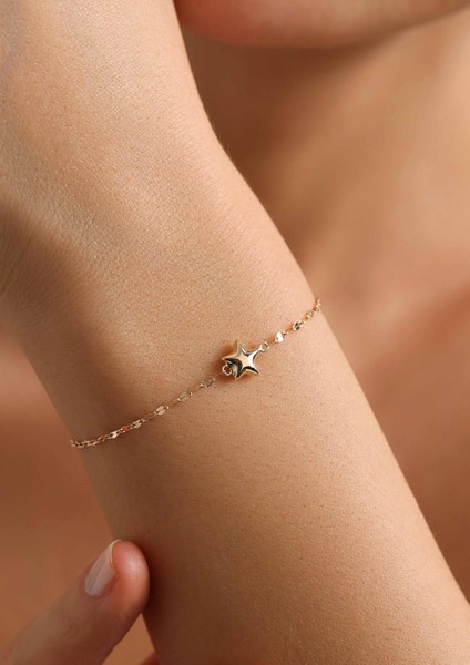 14 Ayar Altın Yıldız Bileklik fiyatları