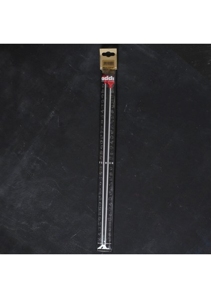 Kalpli 4mm 40CM Klasik Alüminyum Örgü Şişi -