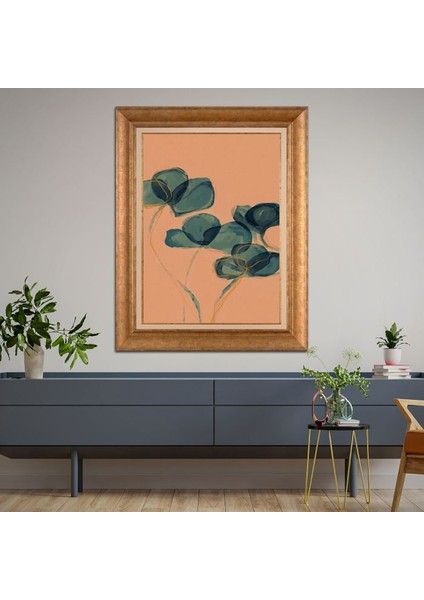 Altın Çerçeveli Paspartulu Tablo RF1283