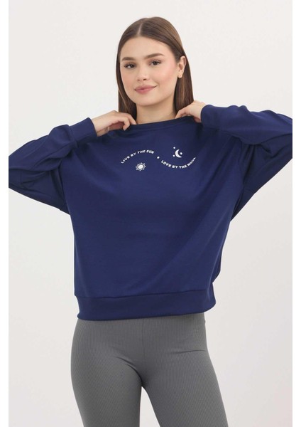 4003 Baskılı Sweat Laci
