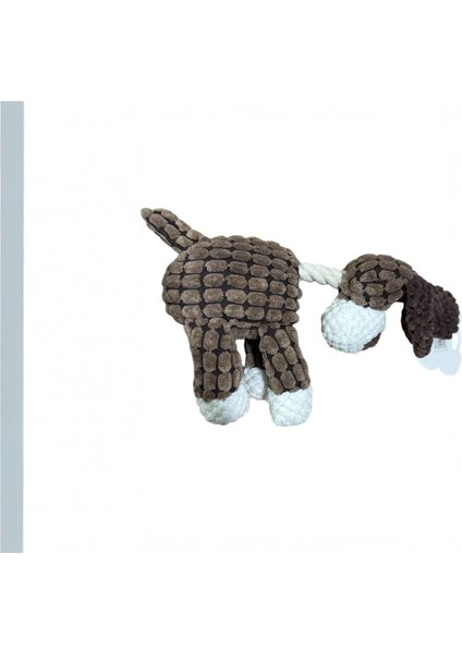 Peluş Sesli Kedi Köpek Oyuncağı