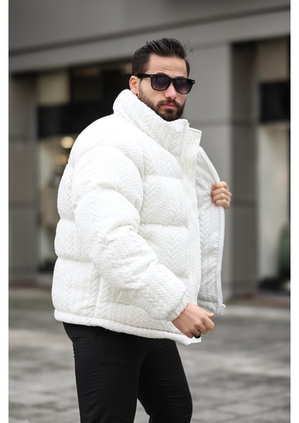 Erkek Dik Yaka Kışlık Örme Mont fiyatları