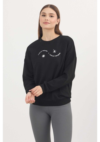 4003 Baskılı Sweat Siyah modelleri