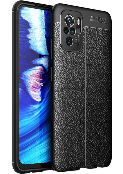 Xiaomi Poco M5S Cep Telefonu Için Uyumlu Kılıf Deri Görünümlü Soft Case Niss Kapak