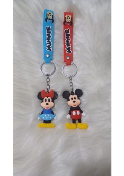 Mickey Çift Anahtarlık