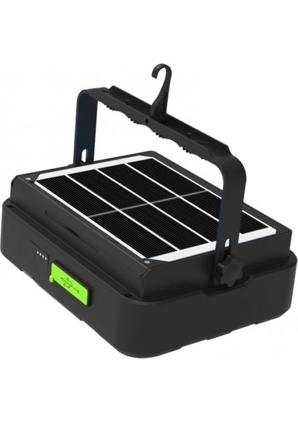 150W Güneş Enerjili Solar Kamp Feneri - Projektör WS-5570