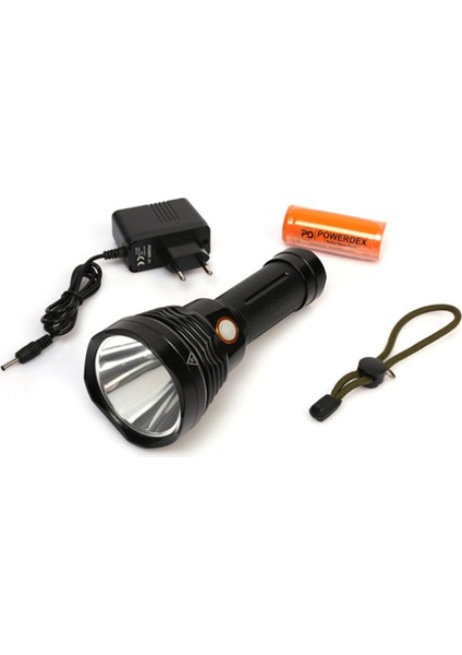 15 Watt 1000 Lümen Profesyonel Şarjlı El Feneri PD-6692