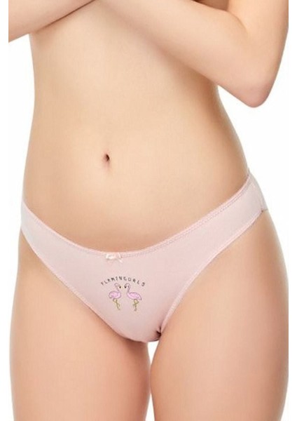 Desenli Pamuk Kadın Külot 3 Desen 6 Adet Set 241