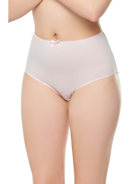 Kadın 4'lü Desenli Pamuk Yüksek Bel Bato Külot 0282