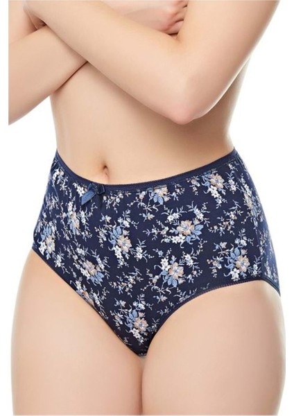 0281 Kadın Yüksek Bel Bato Külot 8'li Paket Lace And Luxe