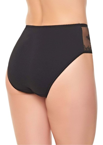 Kadın 4'lü Kenarları Dantelli Modal Külot 0284 Siyah fiyatları