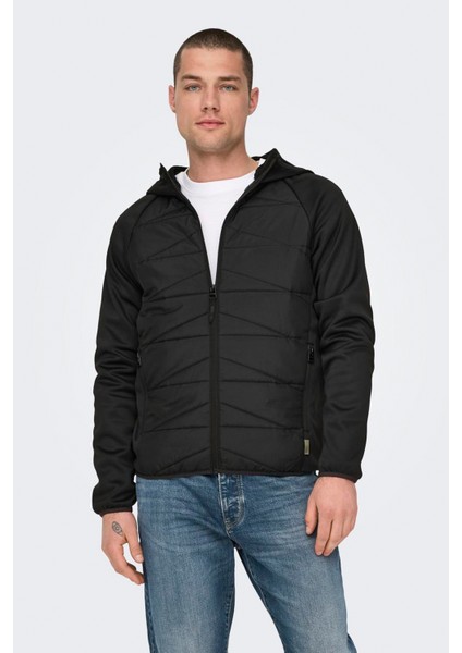 Onslan Mıx Jacket Otw Noos Erkek Siyah Mont - 22029643 modelleri