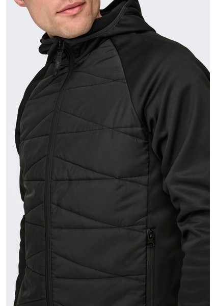 Onslan Mıx Jacket Otw Noos Erkek Siyah Mont - 22029643 indirimleri