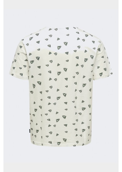 Onskendall Reg Dıtsy Ss Tee Erkek Cloud Dancer T-Shirt - OS22028732 fiyatları